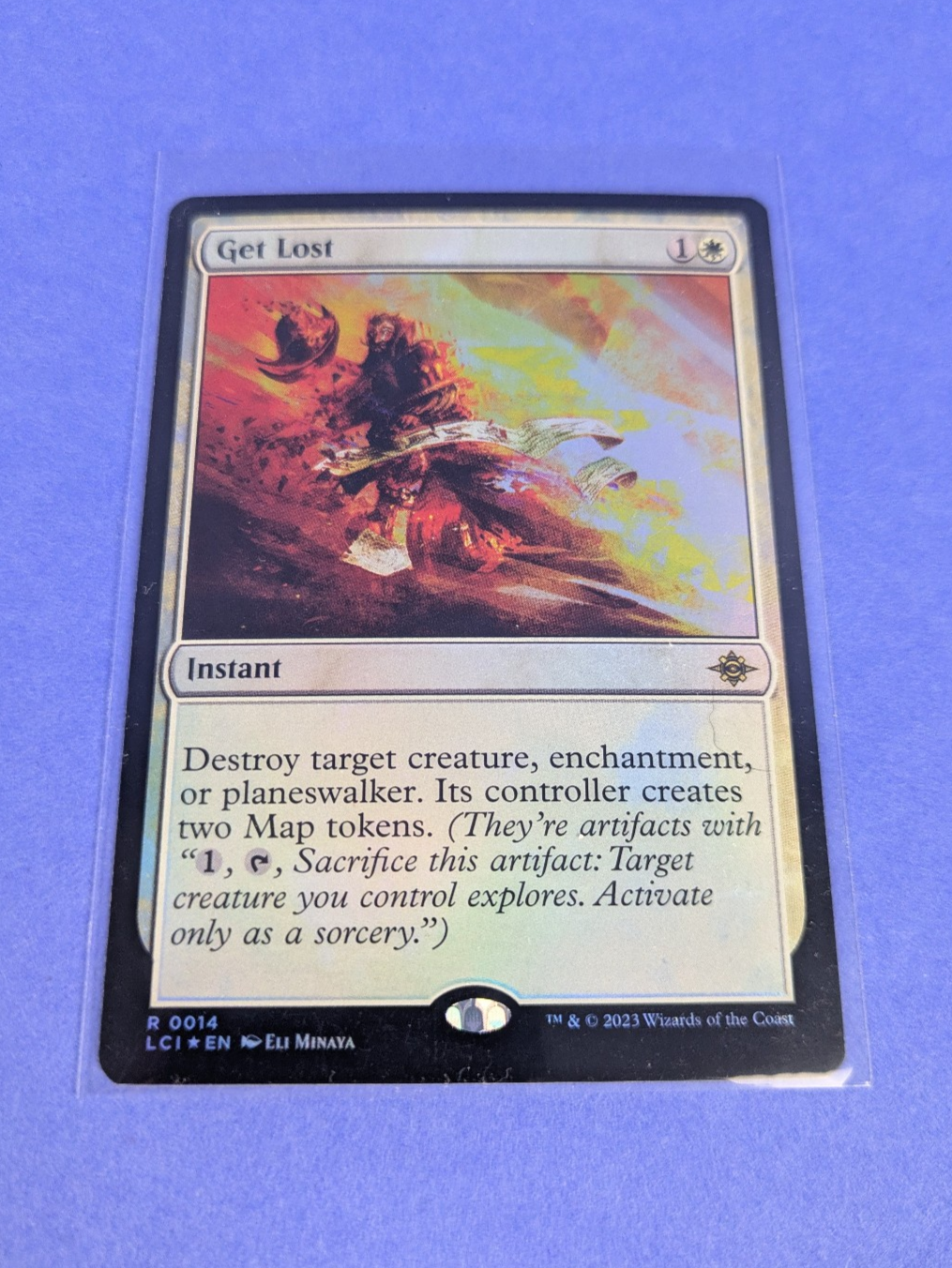 MTG Magic: The Lost Caverns of Ixalan: Get Lost Foil #0014 Rare - NM