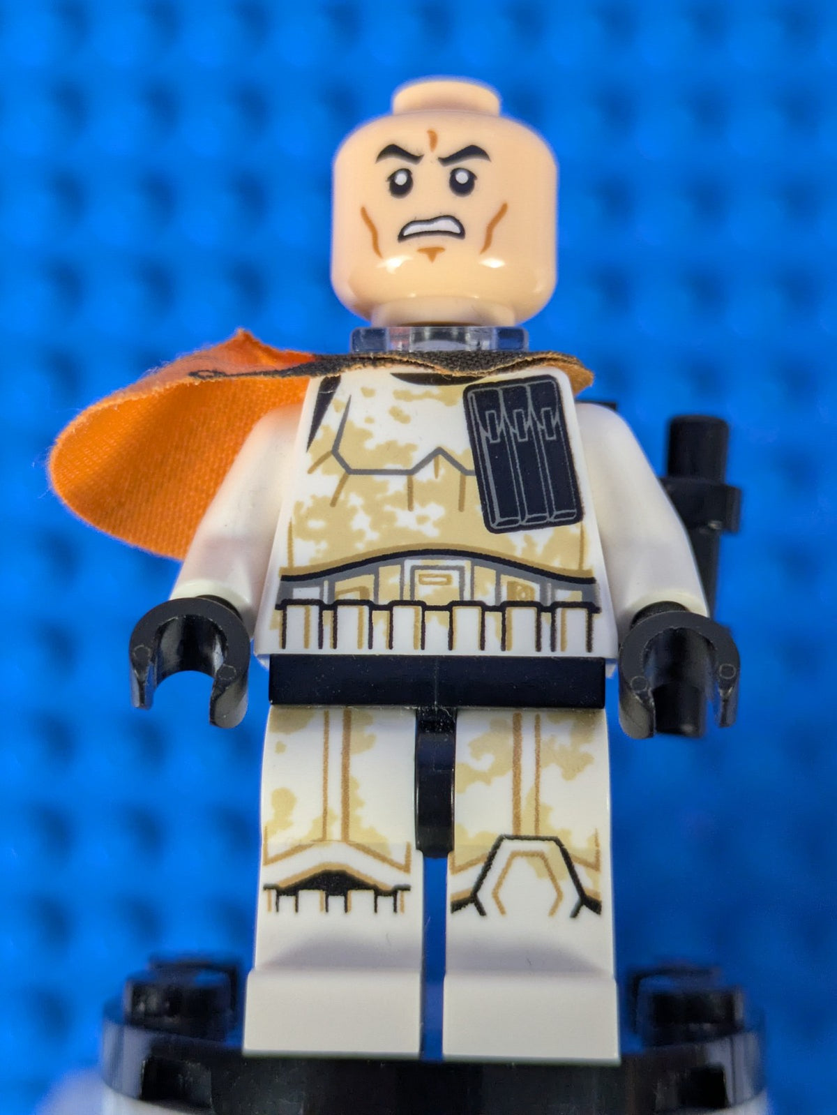 Lego Star Wars: Sandtrooper Squad Leader - Orange Pauldron sw0961 Set 75221