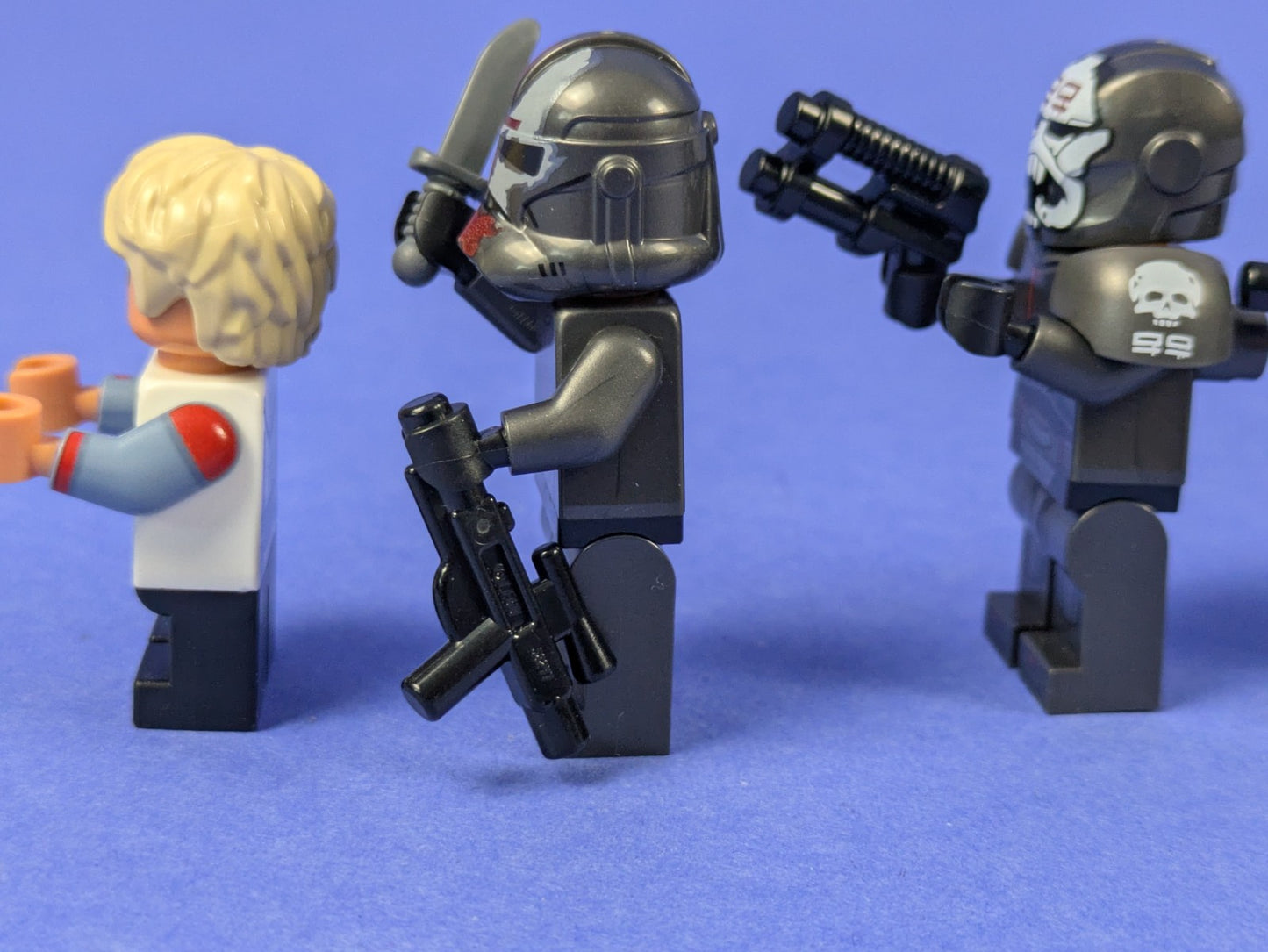 LEGO Star Wars The Bad Batch Minifigure Omega Hunter Wrecker Echo Tech Crosshair