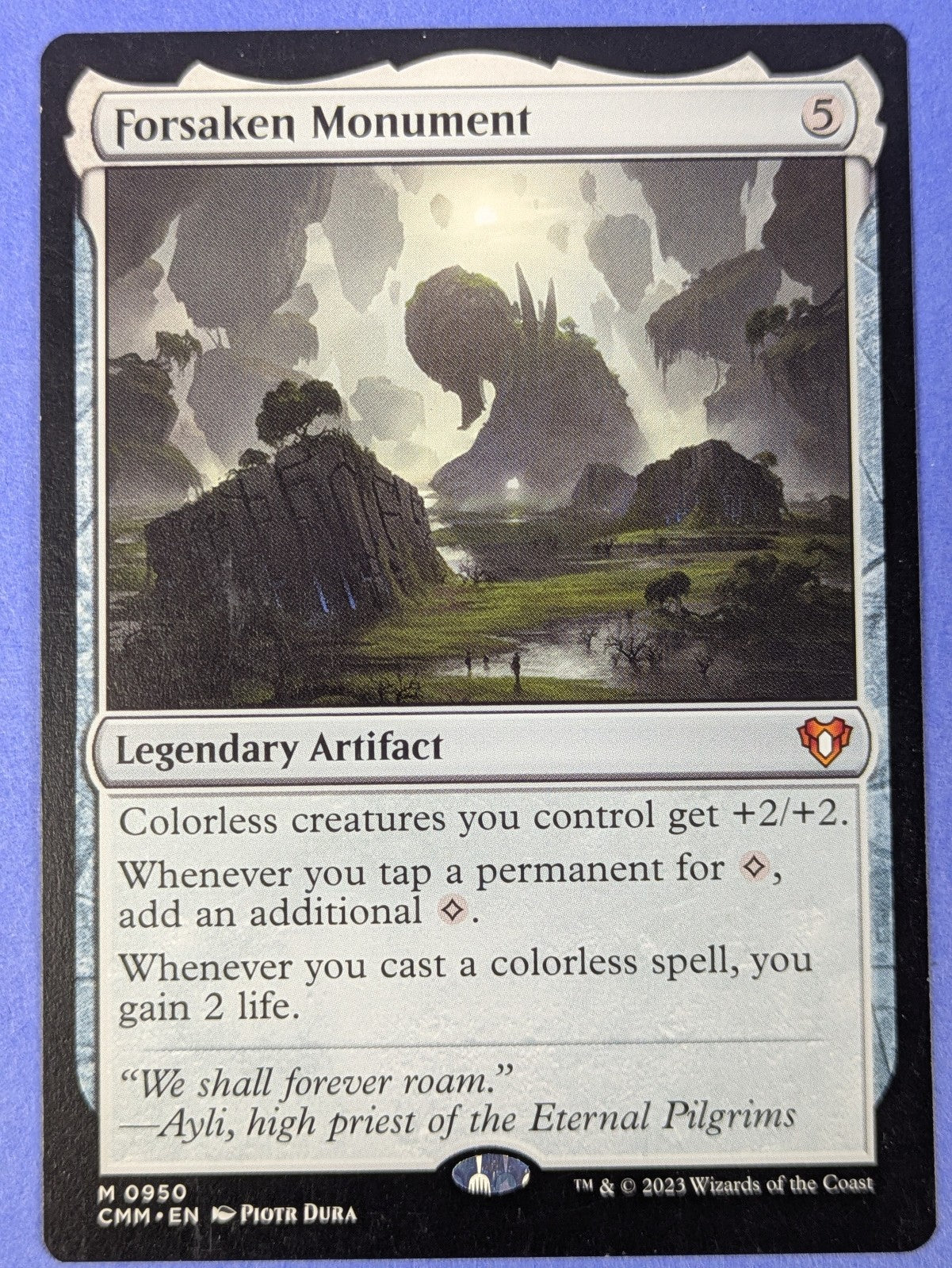 MTG Magic: Commander Masters: Forsaken Monument #0950 Mythic - NM