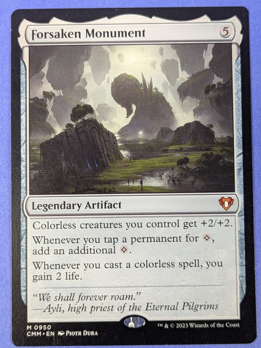 MTG Magic: Commander Masters: Forsaken Monument #0950 Mythic - NM