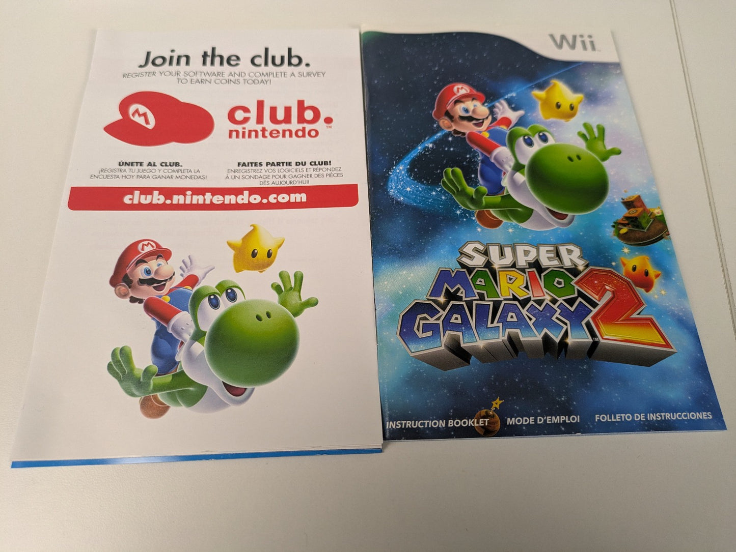 Super Mario Galaxy 2 (Nintendo Wii, 2010) CIB
