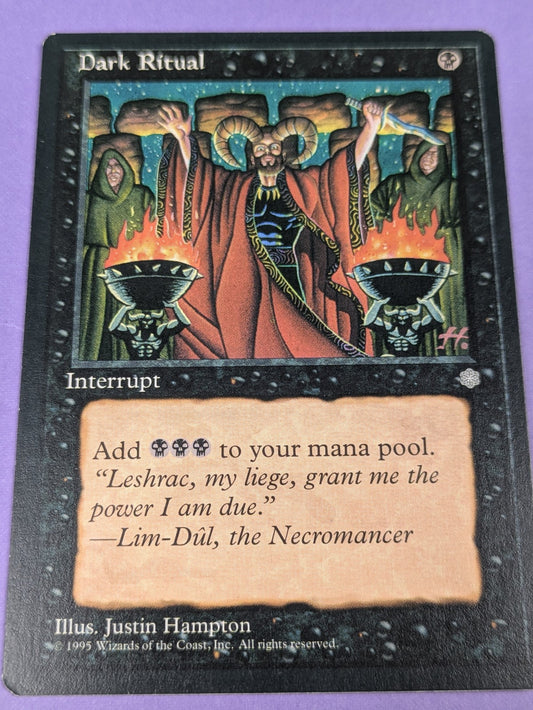 MTG Magic the Gathering: Ice Age: Dark Ritual #120 Common - NM