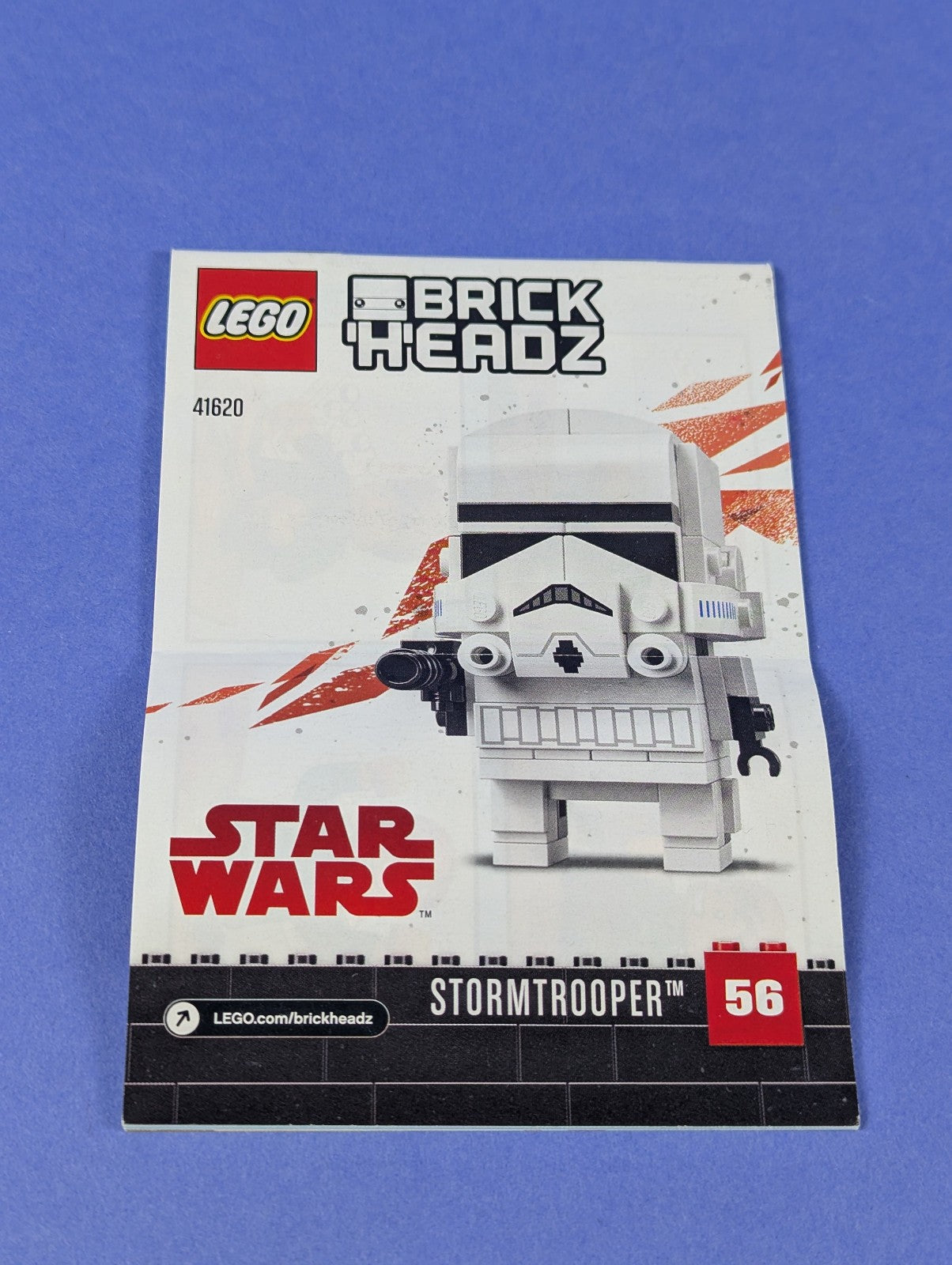 LEGO BrickHeadz Star Wars Stormtrooper 41620 Complete Set Pre-Owned