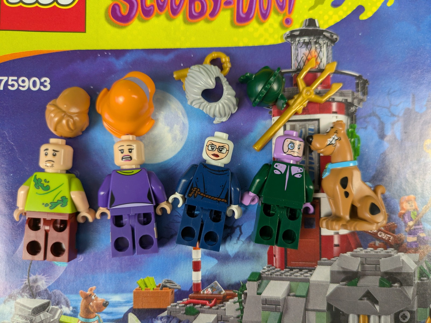 Lego Scooby-Doo: Haunted Lighthouse Set 75903 - w/ Instructions