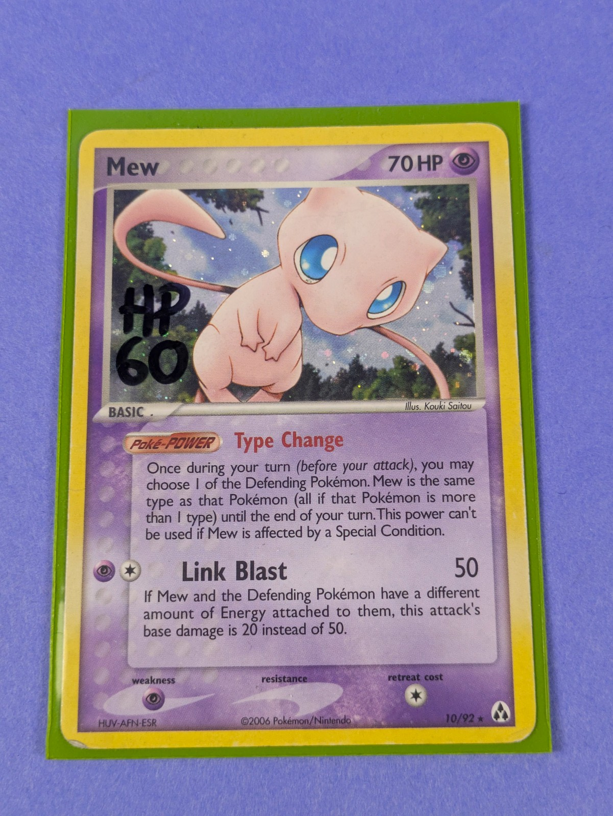 Mew #10/92 Pokemon Legend Maker - Pokemon Card - HP