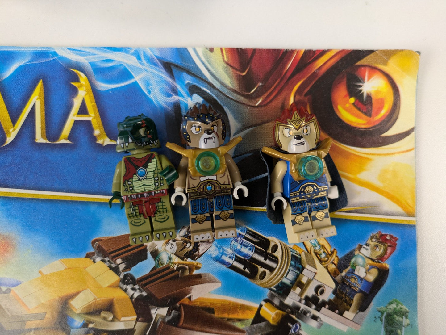 Lego LEGENDS OF CHIMA: Laval's Royal Fighter Set 70005 - w/ Instructions
