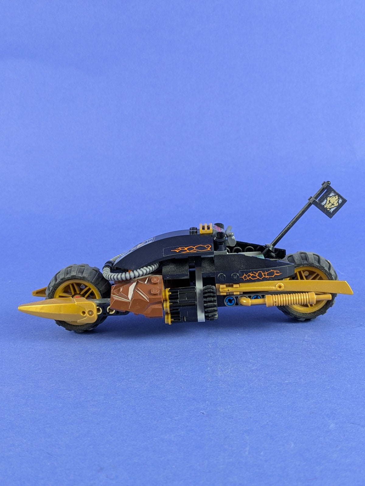 LEGO NINJAGO Blaster Bike 70733 Incomplete Set Pre-Owned