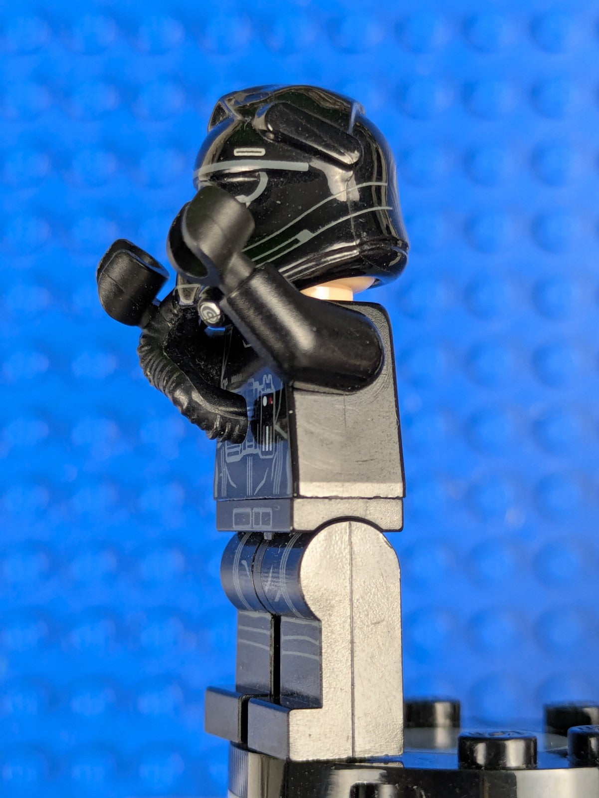 Lego Star Wars: First Order TIE Pilot - Two White Lines sw0672 Set 75101