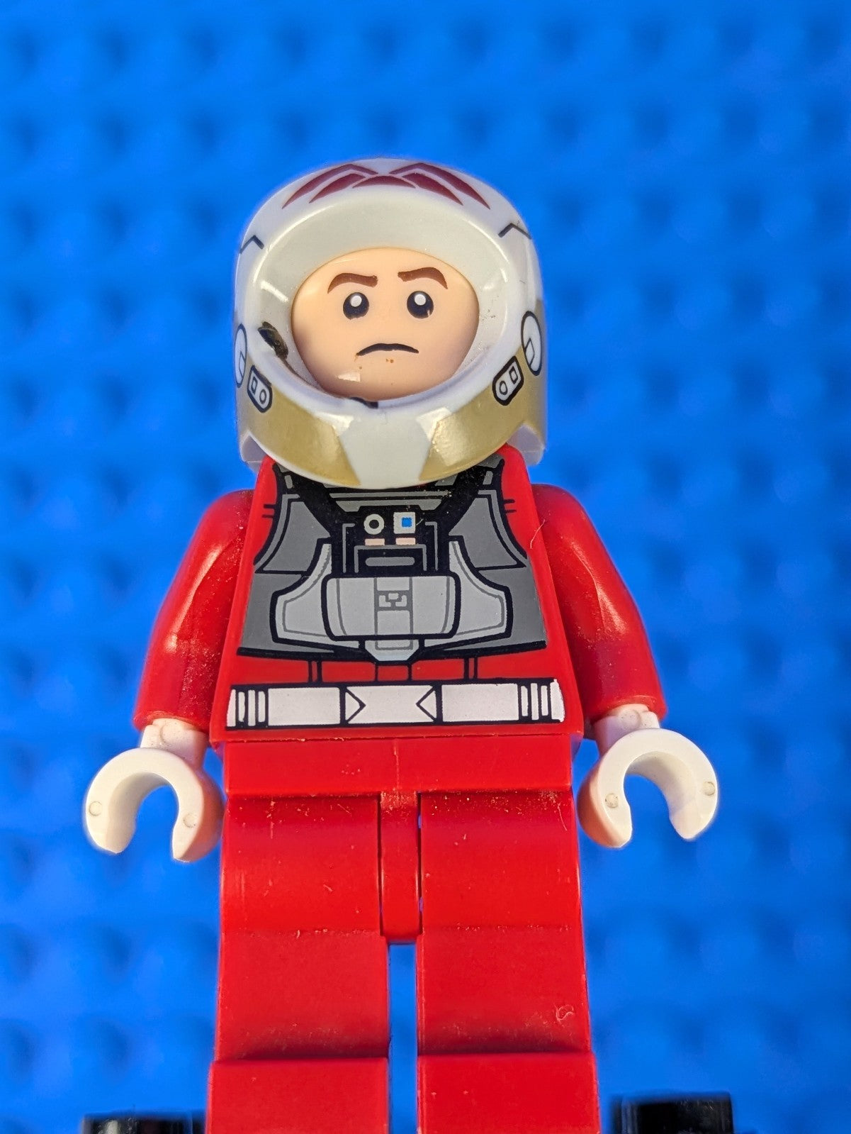 Lego Star Wars: Rebel Pilot A-wing (Open Helmet Red Jumpsuit) sw0757 Set 5004408