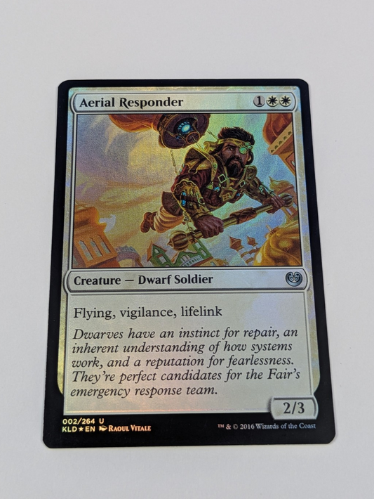 MTG: Kaladesh: Aerial Responder Foil #002/264 Uncommon - NM