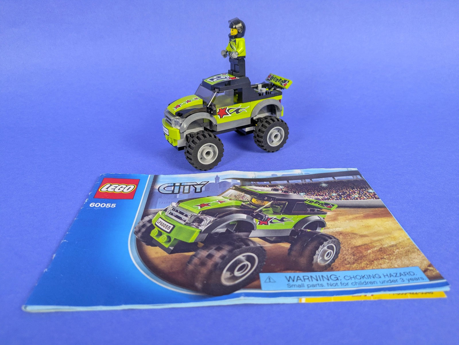 Lego Town: City: Off-Road: Monster Truck 60055 w/ Instructions