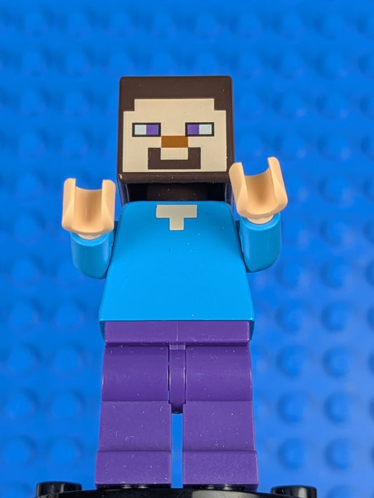 Lego Minecraft: Steve (Light Nougat) min009 Sets 21116 , 21249