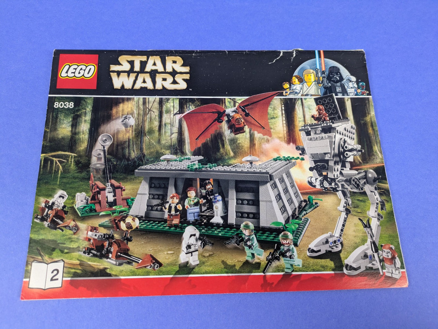 LEGO Star Wars The Battle of Endor 8038 Complete Set Pre-Owned