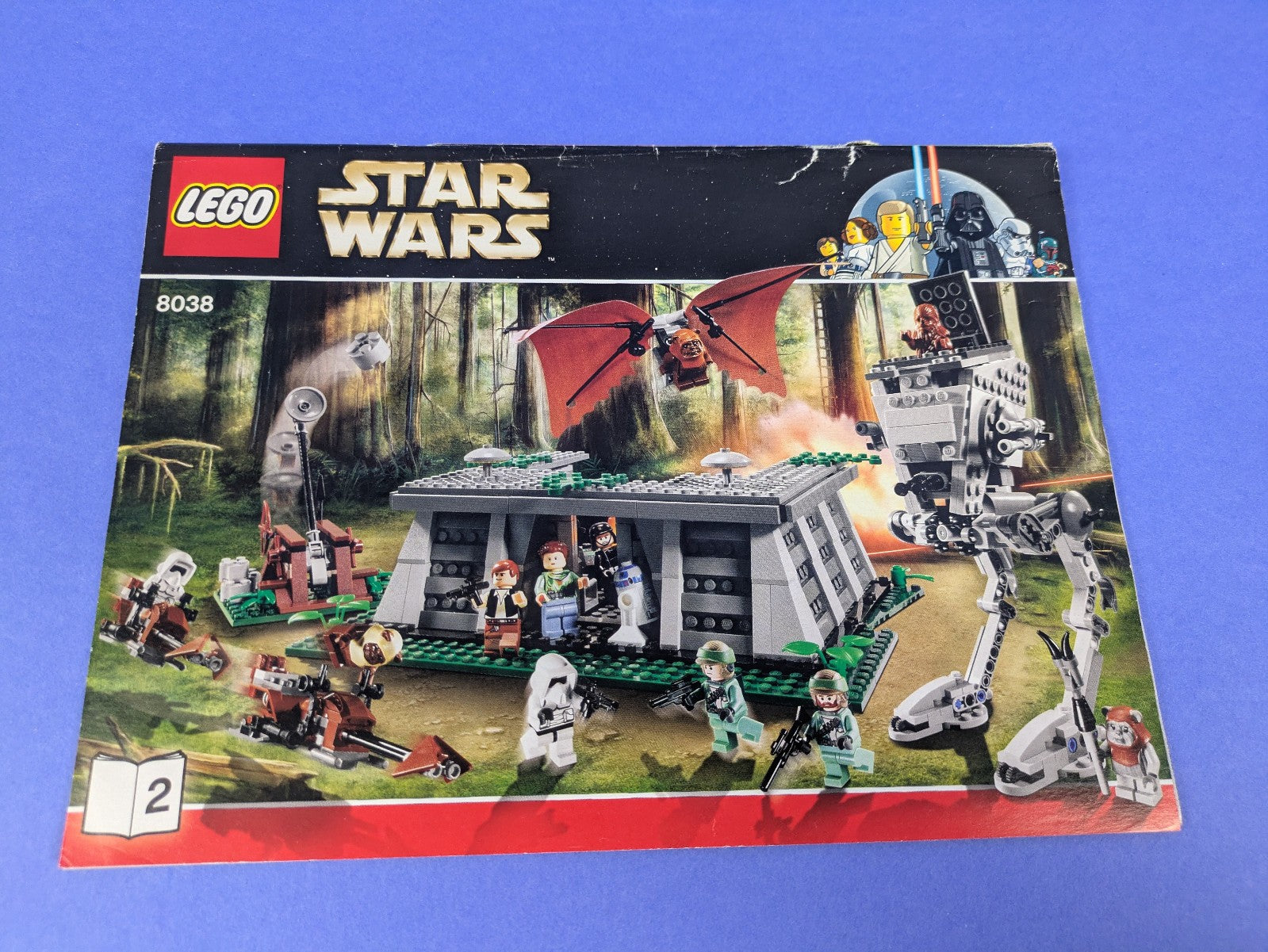 LEGO Star Wars The Battle of Endor 8038 Complete Set Pre-Owned
