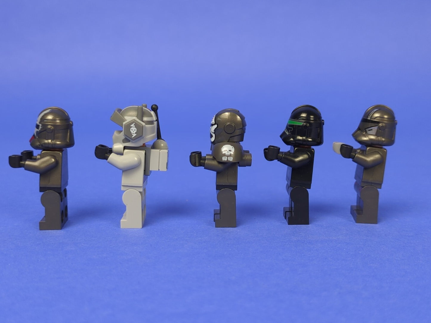 Lego Star Wars: Echo, Crosshair, Hunter, Tech, Wrecker (The Bad Batch Crew)