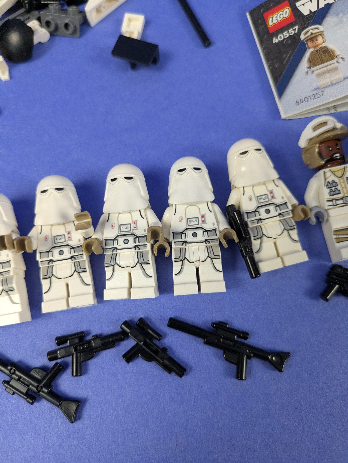 LEGO Star Wars Snow Trooper, Imperial Scout Trooper, & Hoth Rebel Trooper (14X)