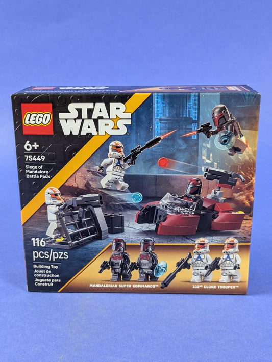 Lego Star Wars: The Clone Wars: Siege of Mandalore Battle Pack 75449 BRAND NEW