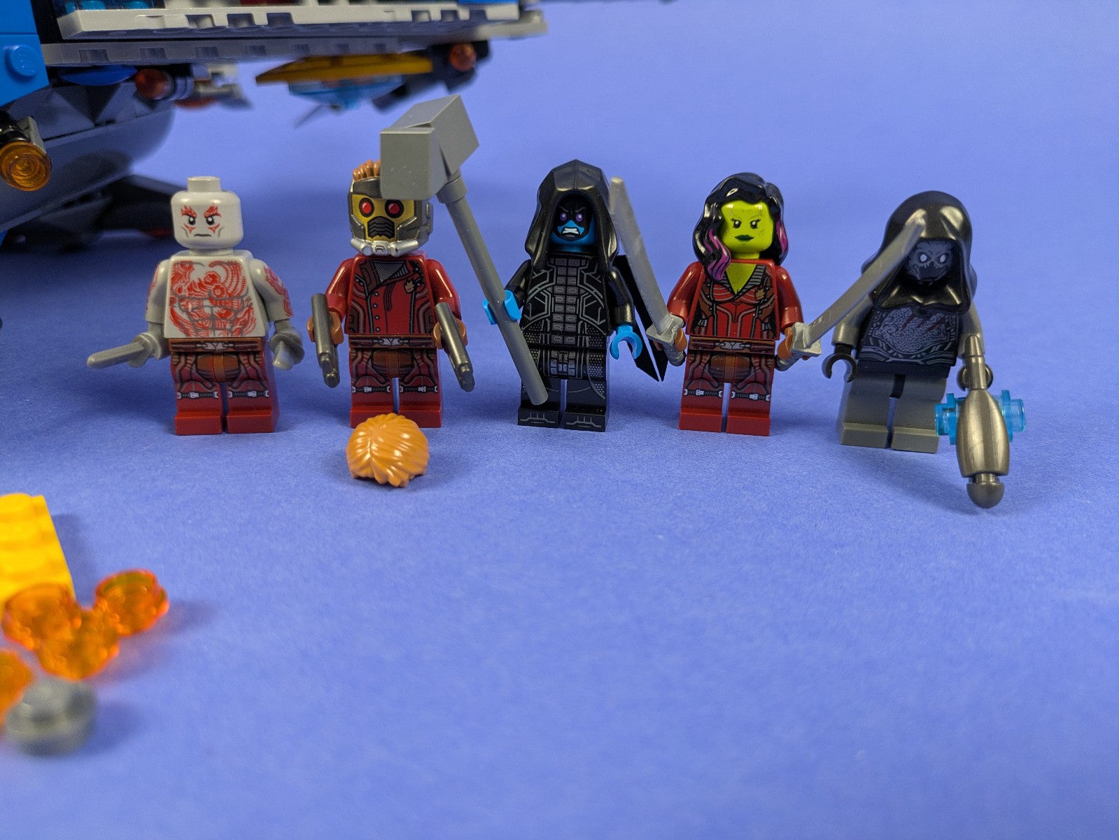 LEGO Super Heroes The Milano Spaceship Rescue 76021 Complete Set Pre-Owned