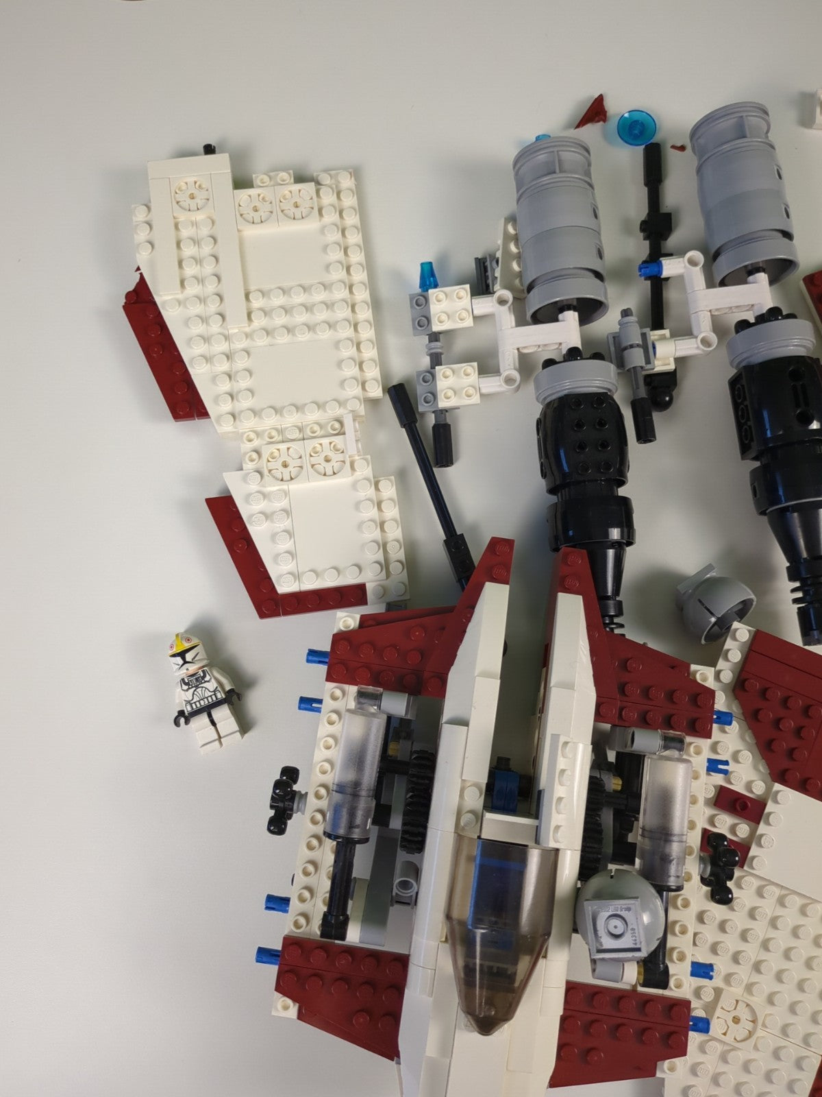 Lego Star Wars The Clone Wars: V-19 Torrent Set 7674 - Complete Set