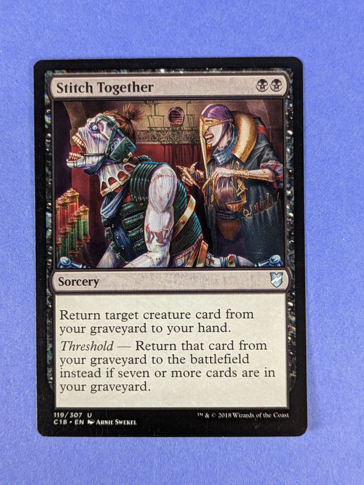 MTG Magic: Commander 2018: Stitch Together #119/307 Uncommon - NM