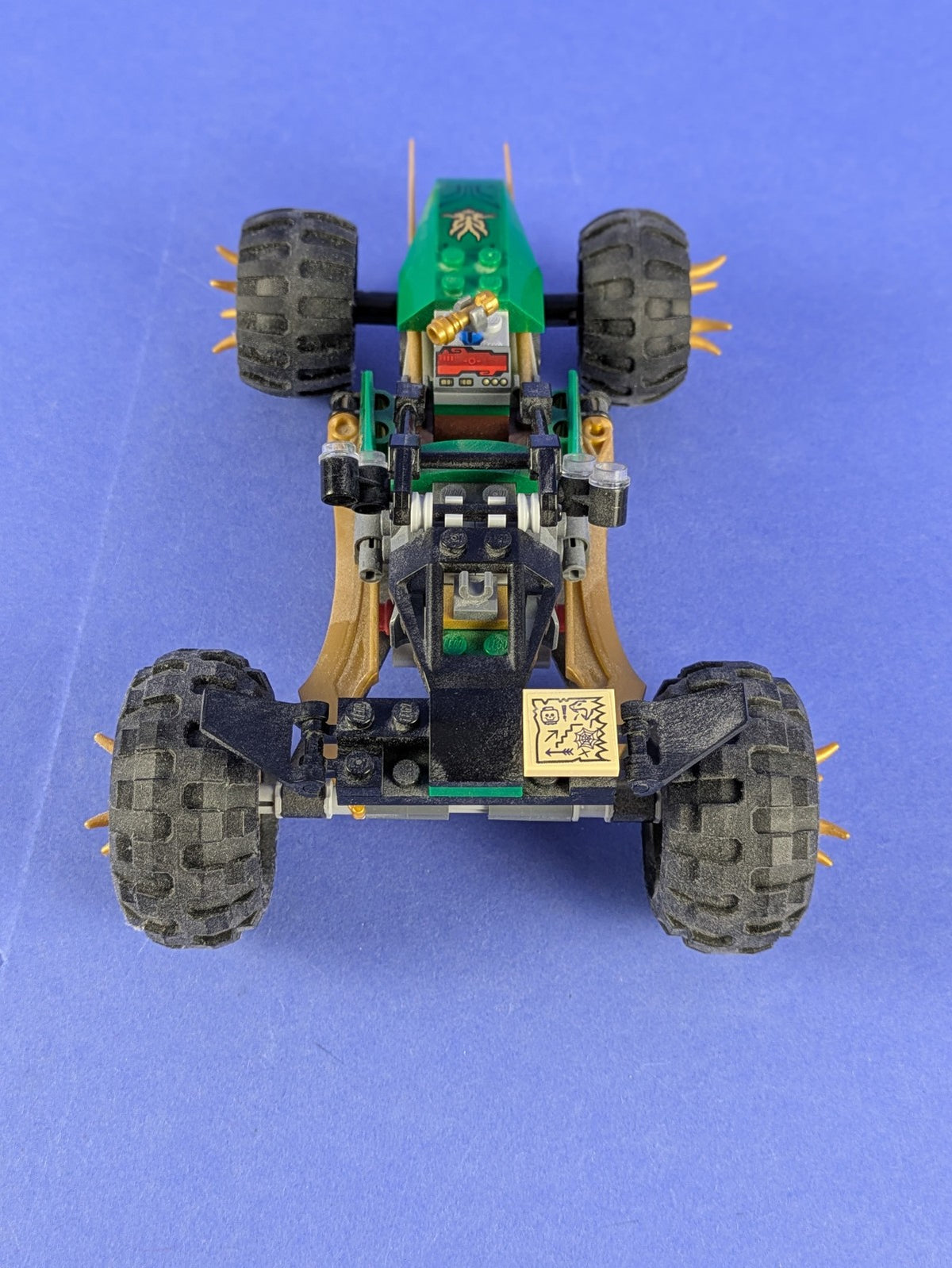 LEGO NINJAGO Jungle Raider 70755 Incomplete Set Pre-Owned