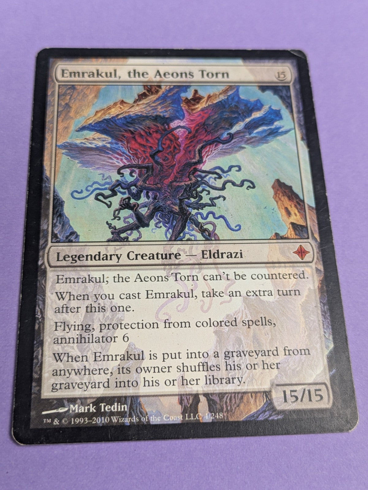 MTG Magic: Rise of the Eldrazi: Emrakul, the Aeons Torn #4/248 Mythic - MP