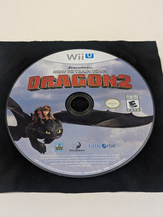 How to Train Your Dragon 2 (Nintendo Wii U, 2014) Disc Only