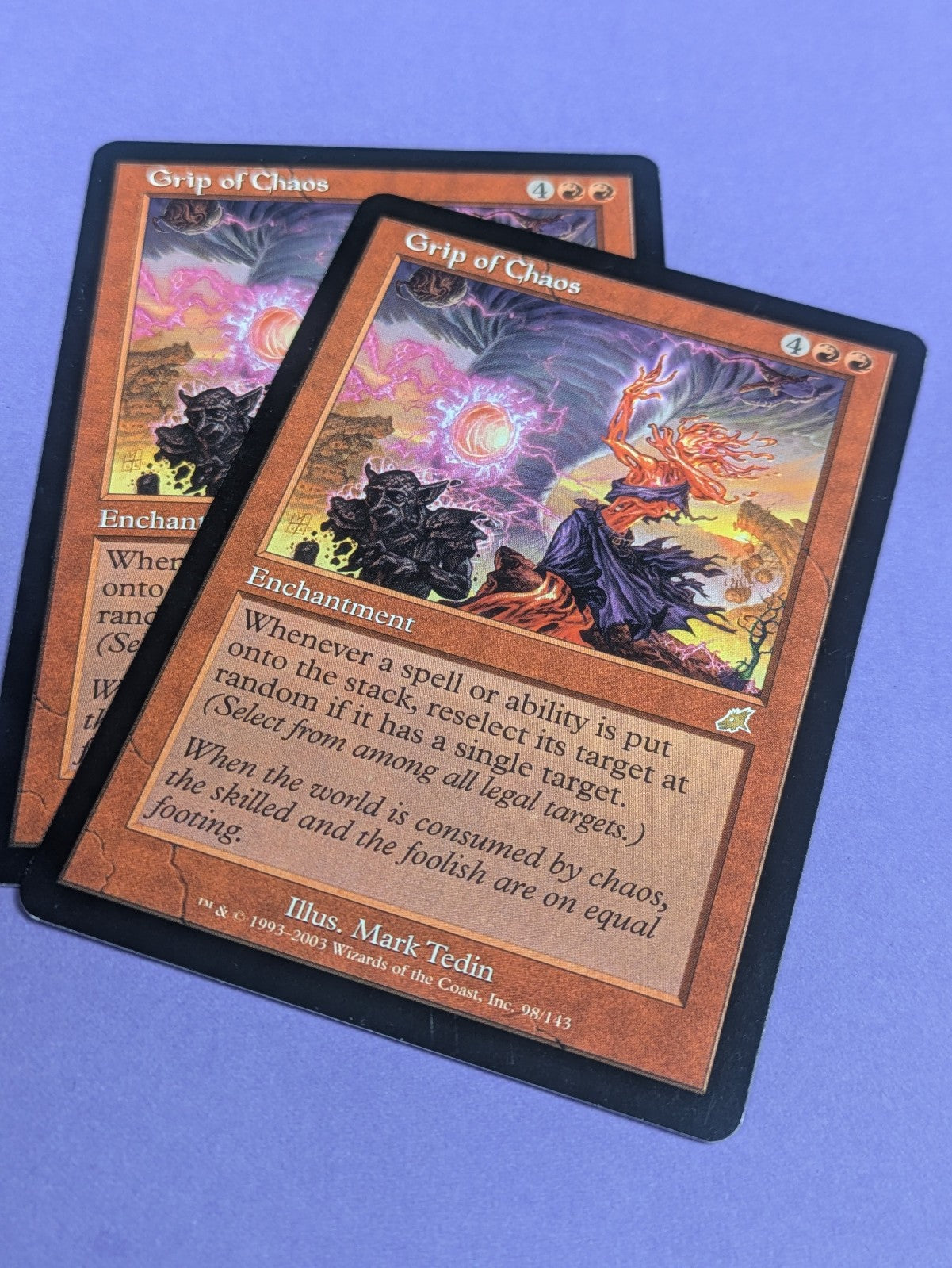 MTG Magic: Scourge: Grip of Chaos #98/143 Rare - LP