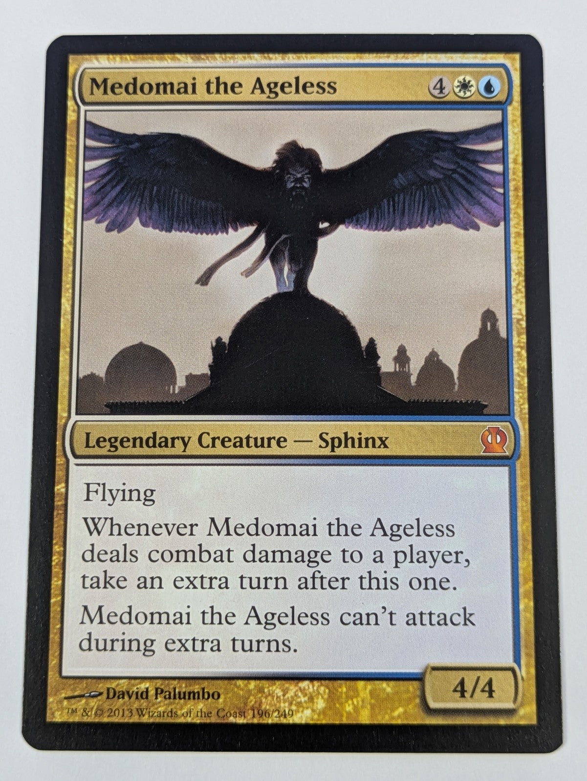 MTG Magic: Theros: Medomai the Ageless #196/249 Mythic - NM