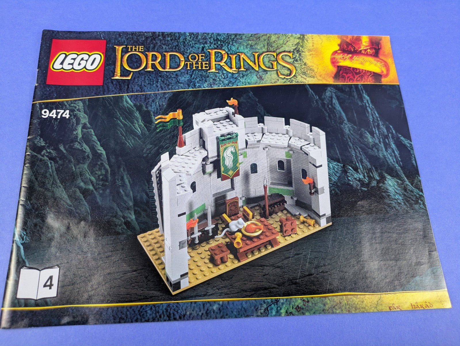 LEGO The Hobbit The Lord of the Rings The Battle of Helm's Deep 9474 Pre-Owned