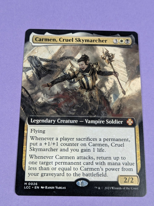 MTG: The Lost Caverns of Ixalan: Carmen, Cruel Skymarcher #0026 Mythic - NM