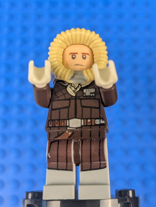 Lego Star Wars: Han Solo - Parka Dark Brown Coat (Hoth) sw0709 Set 75138