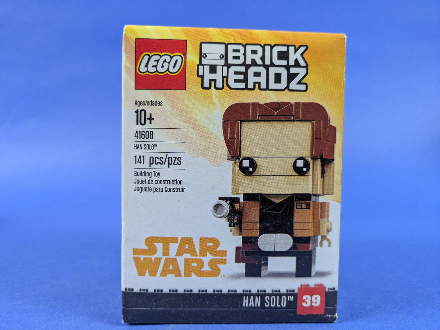 Lego BrickHeadz: Star Wars Solo: Han Solo Set 41608 BRAND NEW