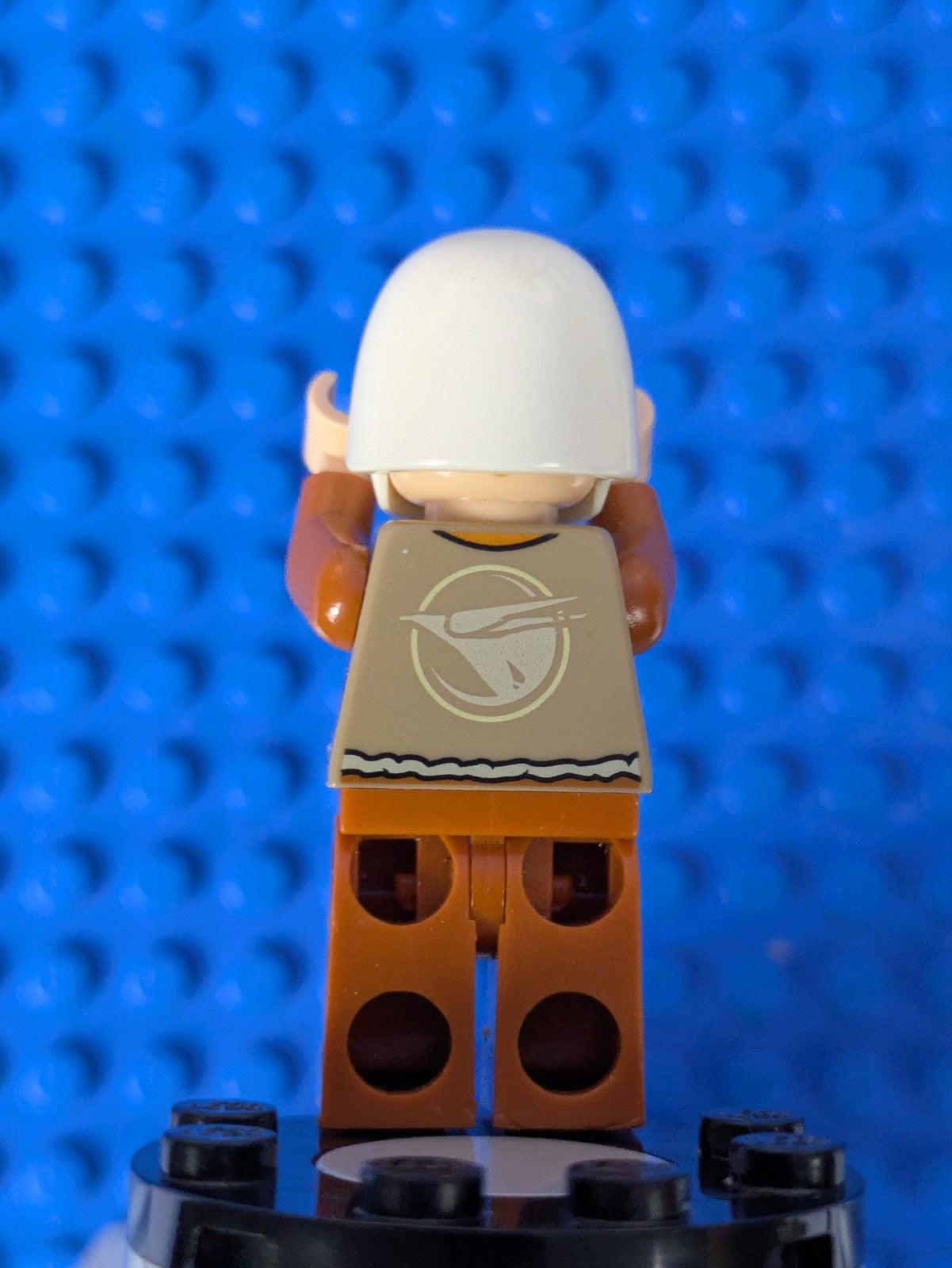 Lego Star Wars: Ezra Bridger - Dark Tan Vest, Helmet sw0574a Set 75048