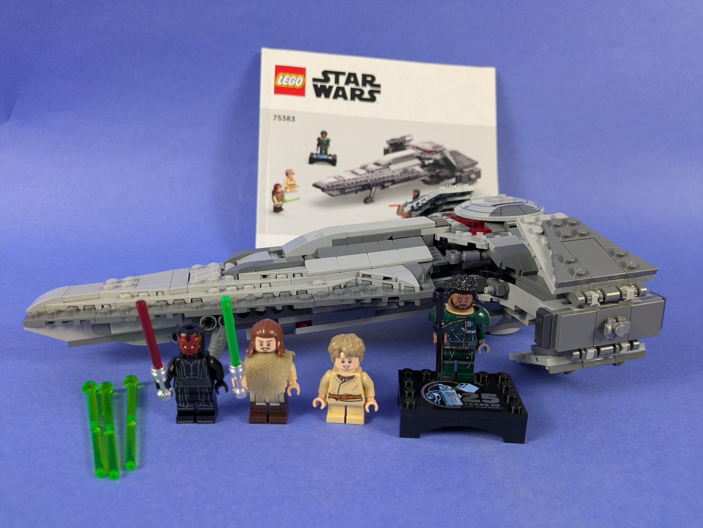Lego Star Wars: Episode 1: Darth Maul's Sith Infiltrator 75383 Complete Set
