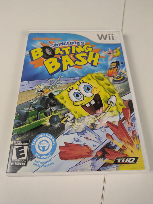 SpongeBob’s Boating Bash (Nintendo Wii, 2010) CIB