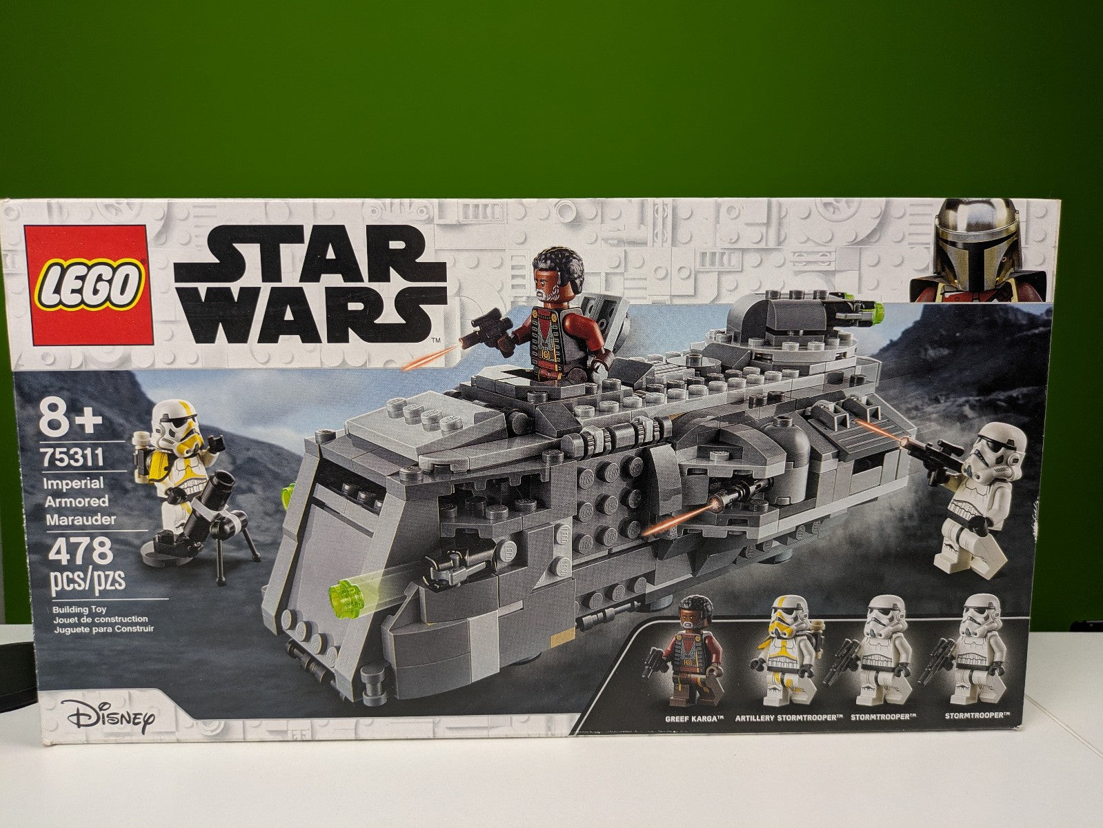 Lego Star Wars: The Mandalorian: Imperial Armored Marauder Set 75311 - Complete