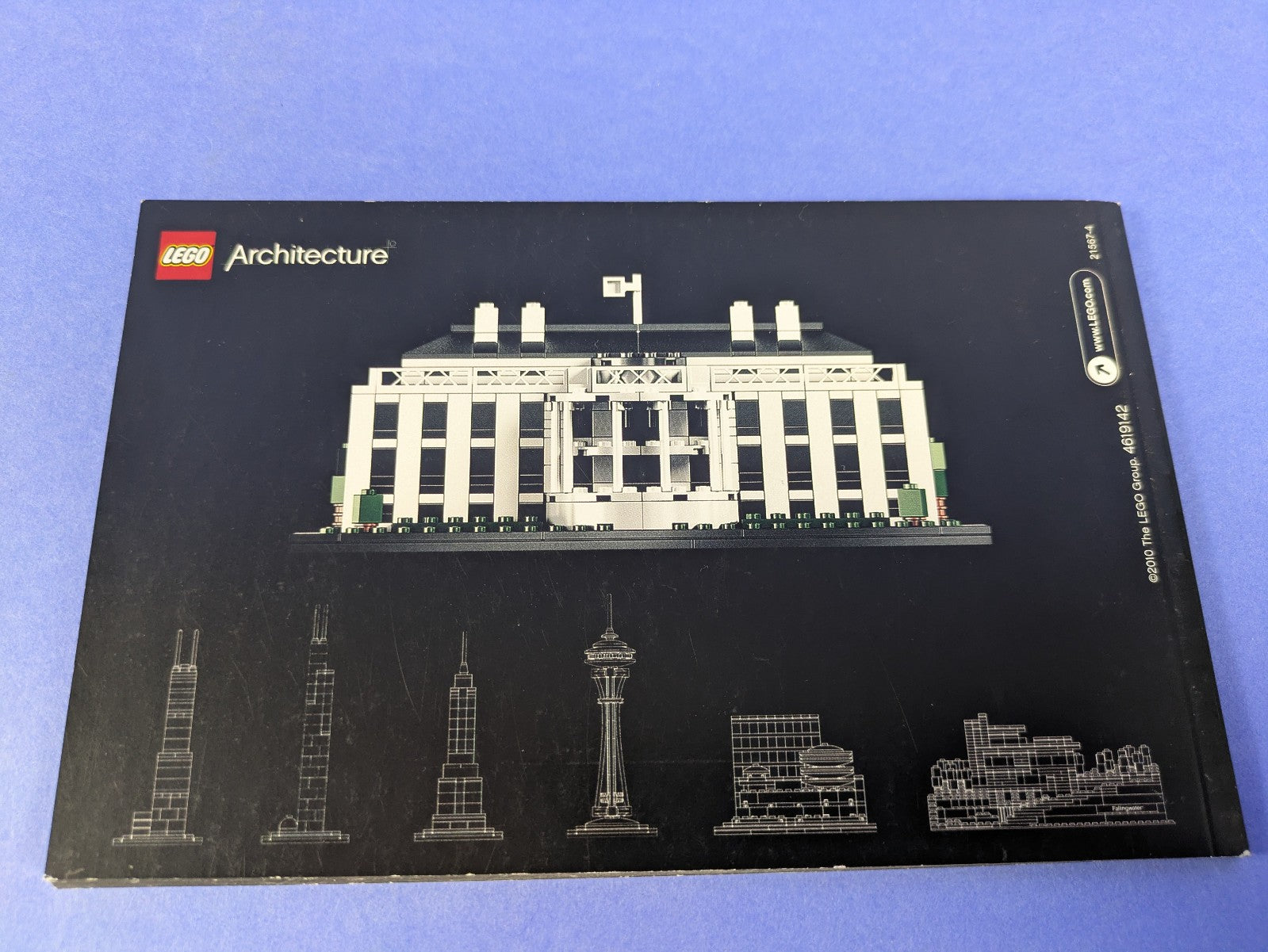 Lego Architecture: The White House Set 21006 Incomplete Set