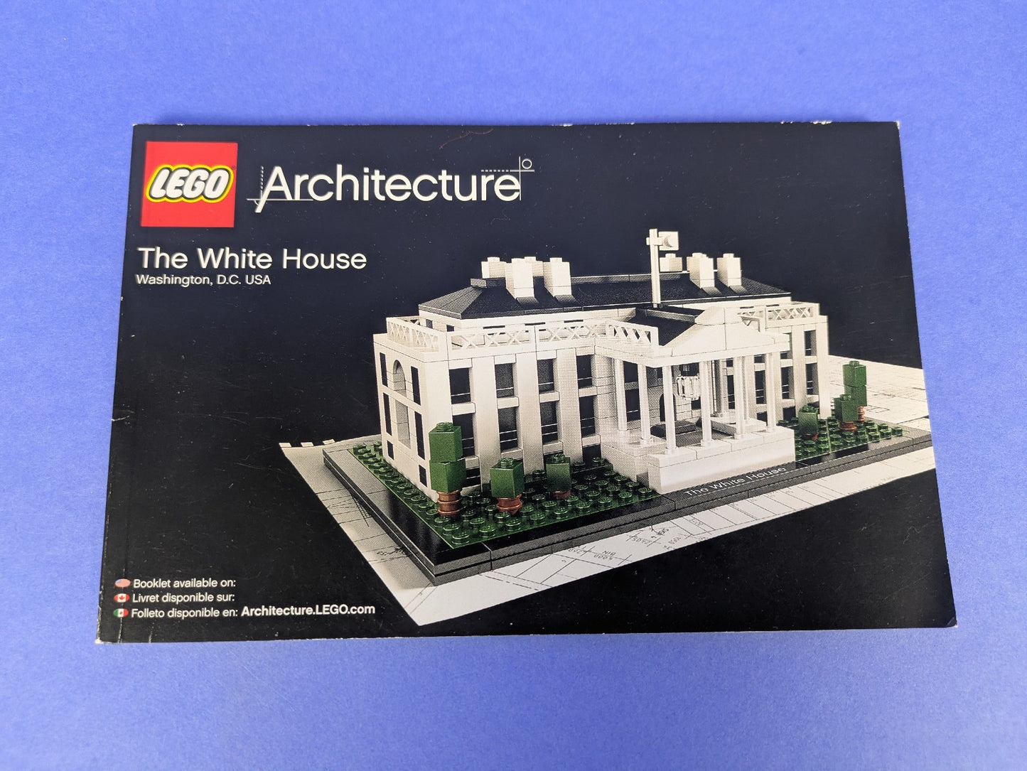 Lego Architecture: The White House Set 21006 - w/ Instructions