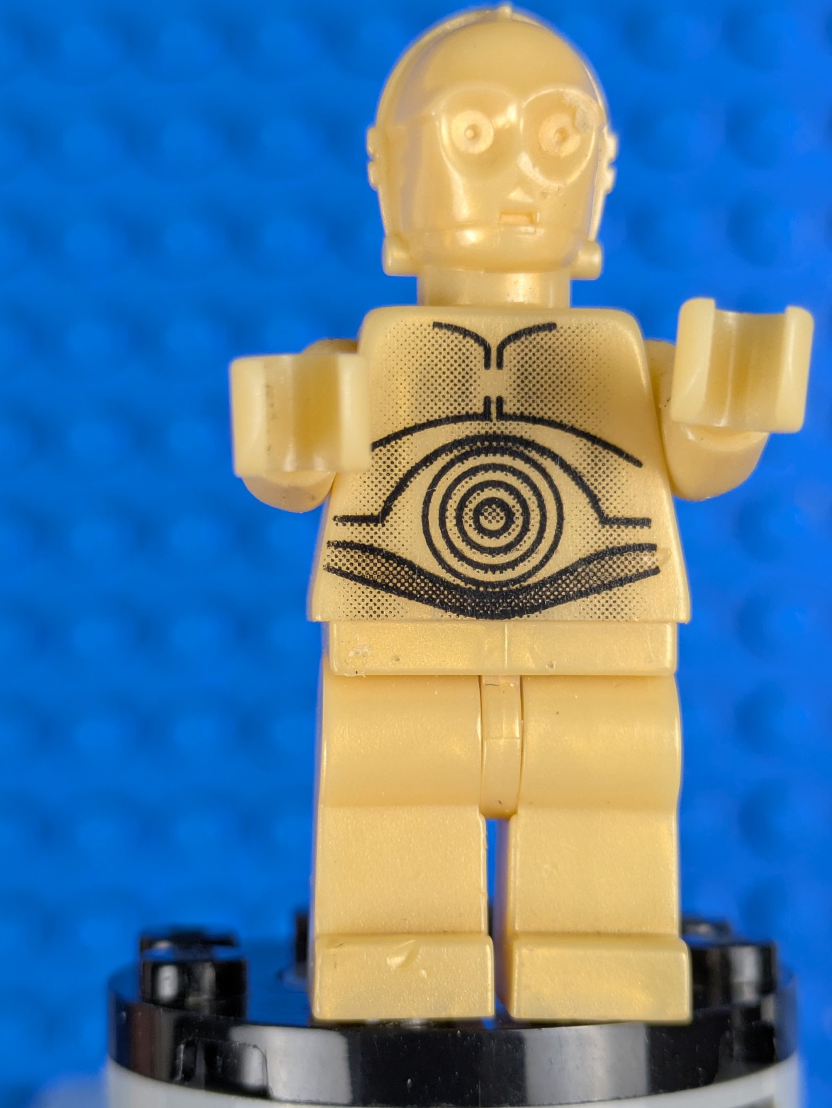 Lego Star Wars: C-3PO - Pearl Light Gold sw0010 Set 7190