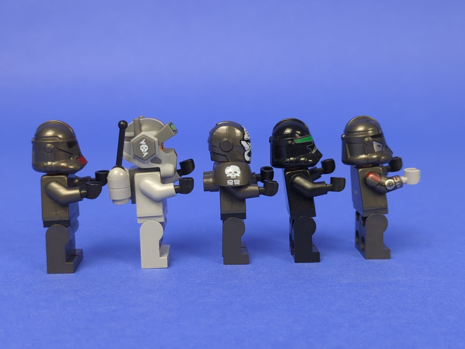 Lego Star Wars: Echo, Crosshair, Hunter, Tech, Wrecker (The Bad Batch Crew)