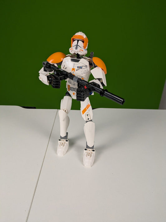 Lego Star Wars: Buildable Figures: Clone Commander Cody Set 75108 - Instructions