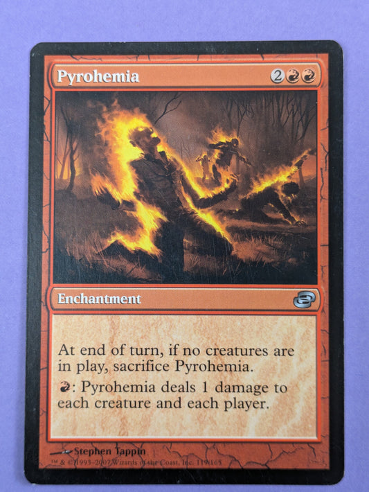 MTG Magic The Gathering: Planar Chaos Pyrohemia Uncommon #119/165 - LP