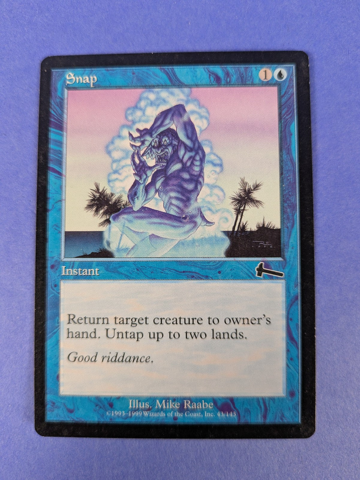 MTG Magic the Gathering: Urza's Legacy: Snap #43/143 Common - LP