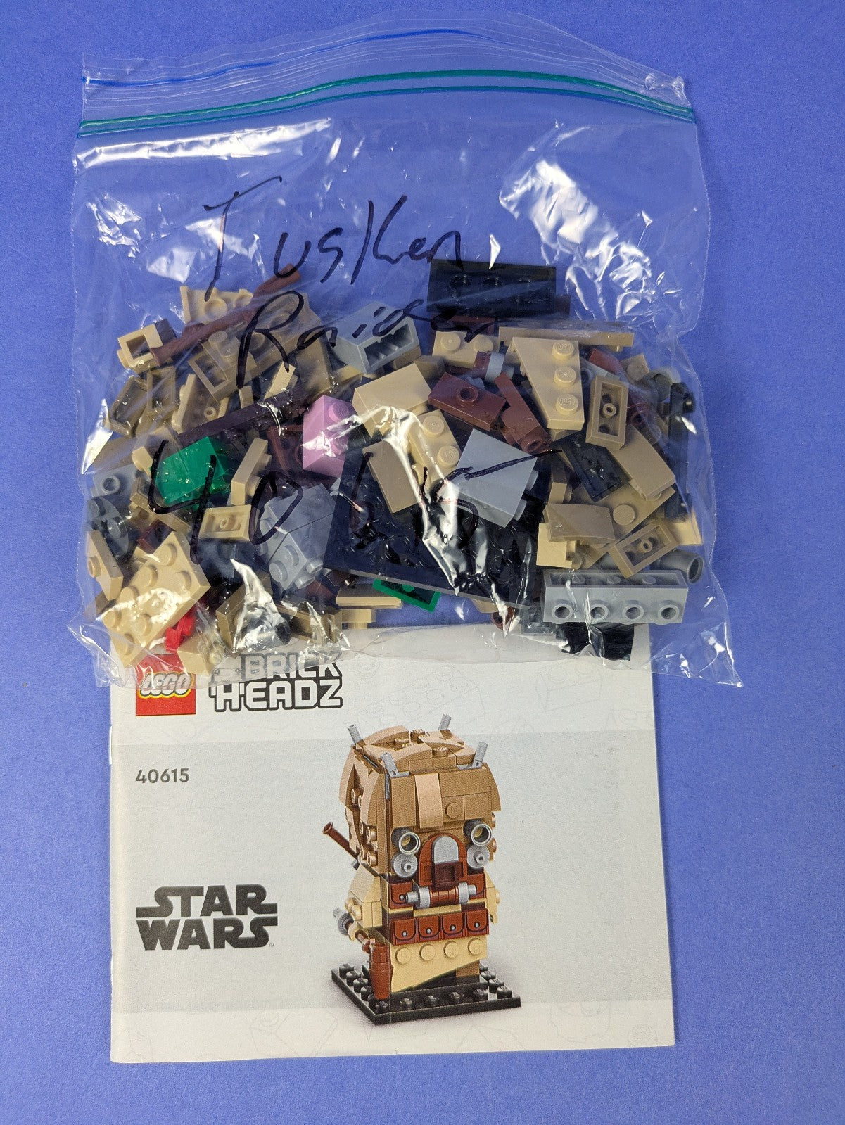LEGO BrickHeadz Star Wars Tusken Raider 40615 Complete Set Pre-Owned