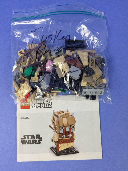 LEGO BrickHeadz Star Wars Tusken Raider 40615 Complete Set Pre-Owned