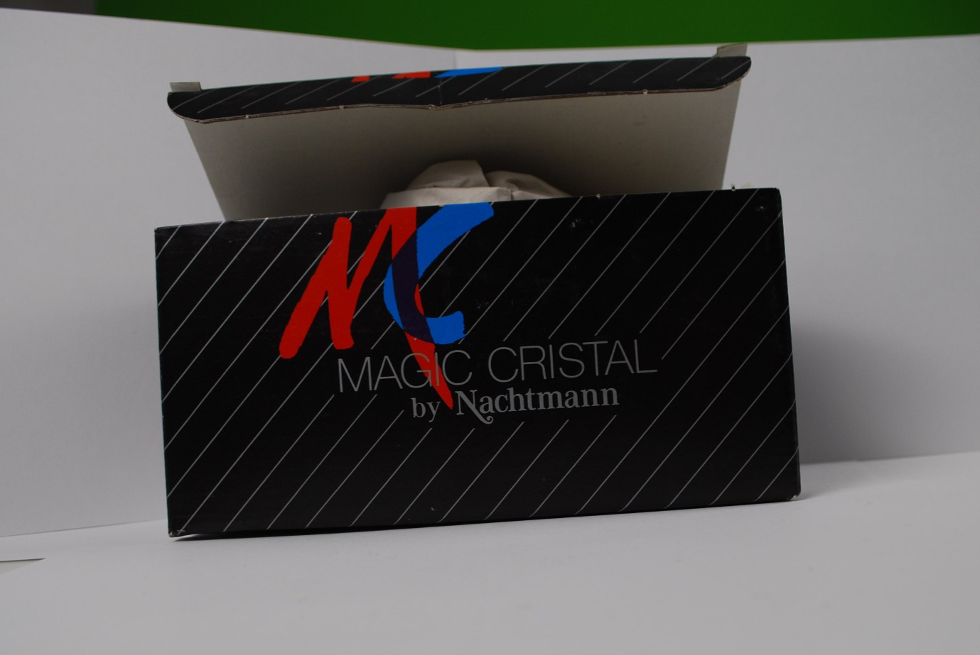 Hofbauer Magic Crystal American Biker Glass Retro Motorcycle Paperweight