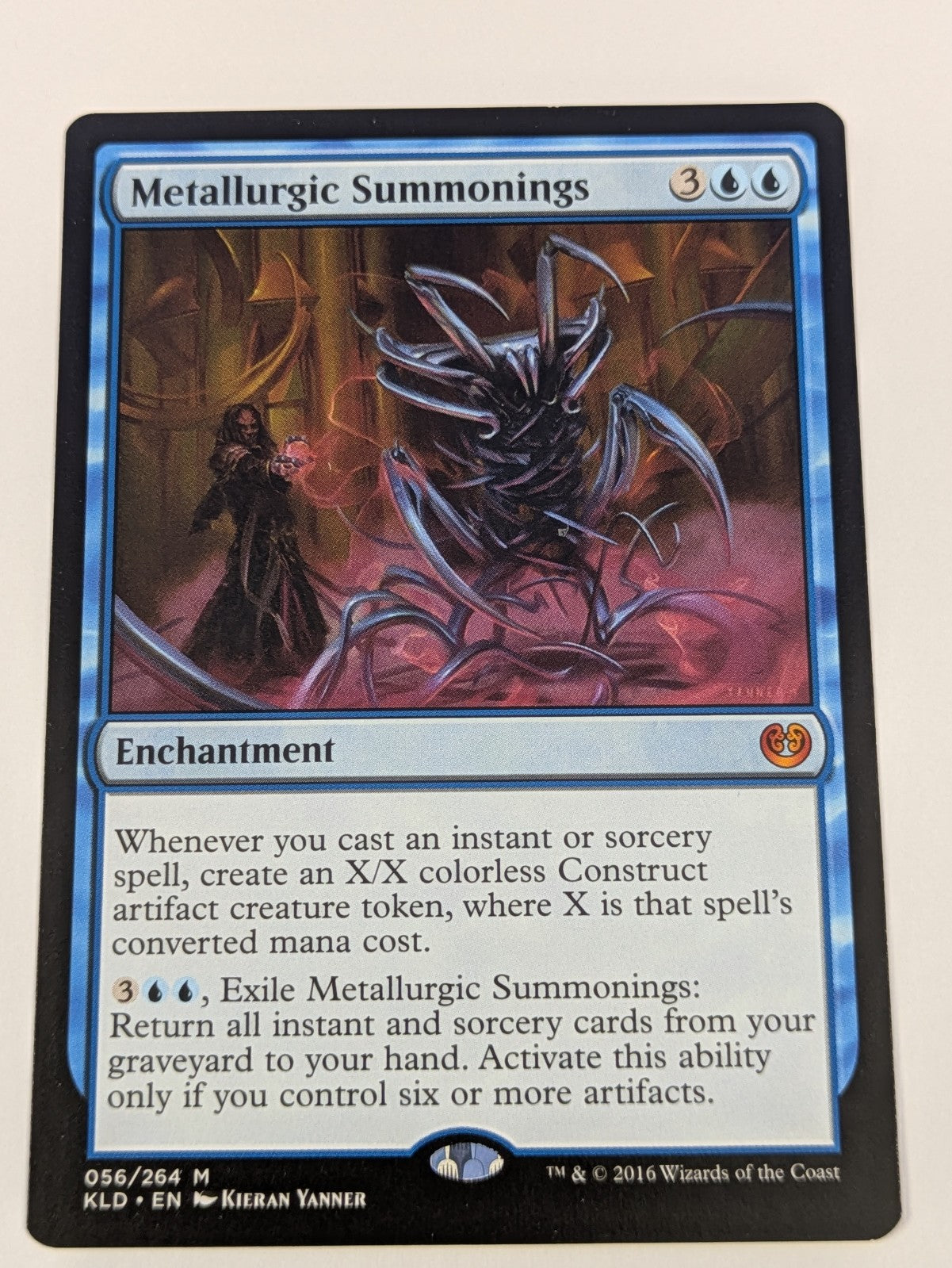 MTG Magic: Kaladesh: Metallurgic Summonings #056/264 Mythic - NM