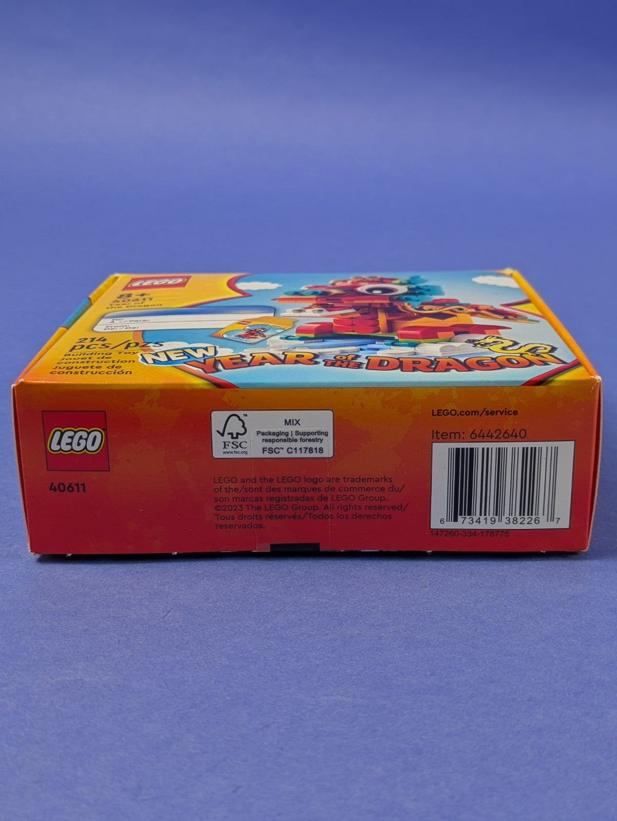 LEGO Seasonal Year of the Dragon 40611